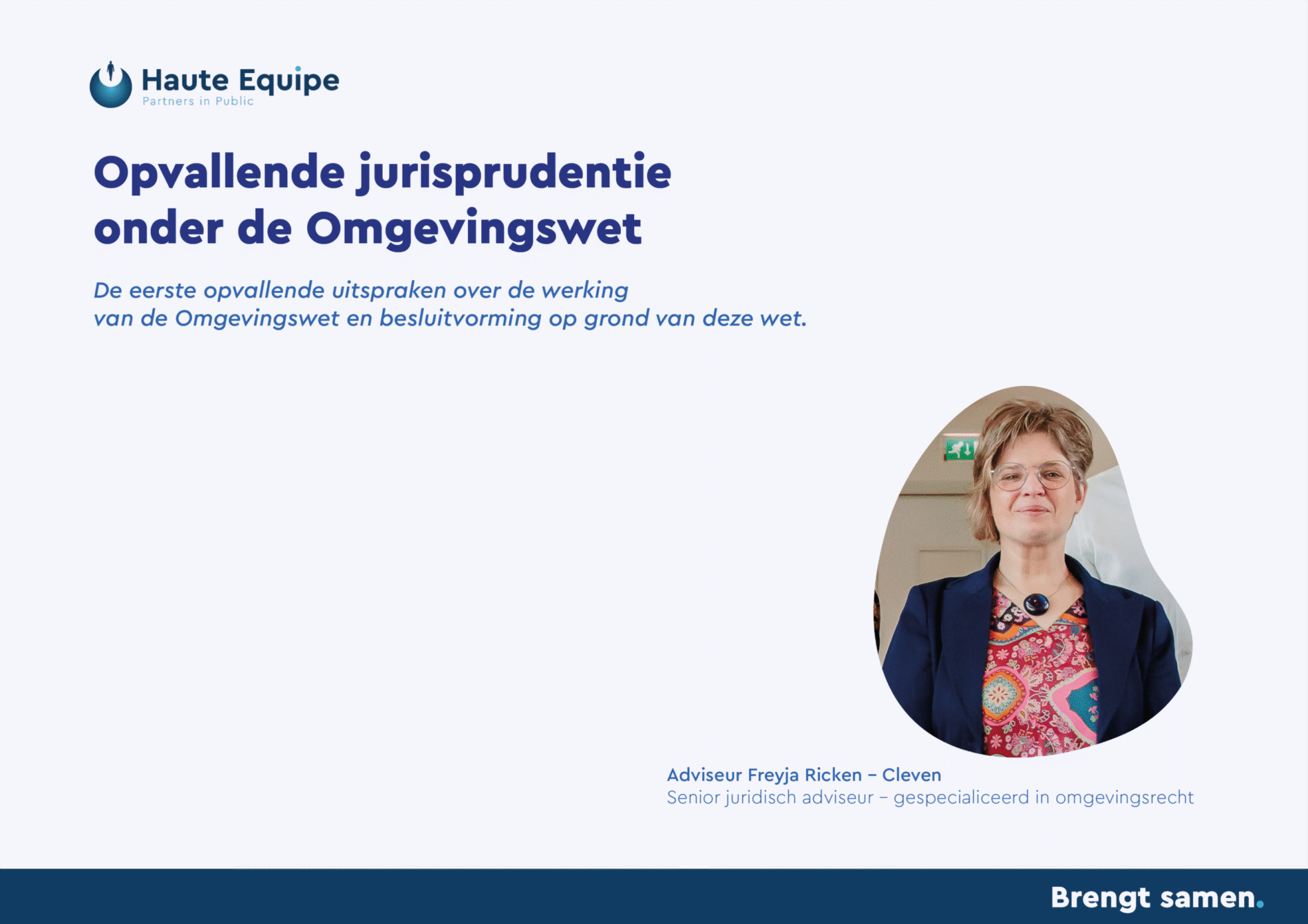 Whitepaper Jurisprudentie Omgevingswet | Haute Equipe